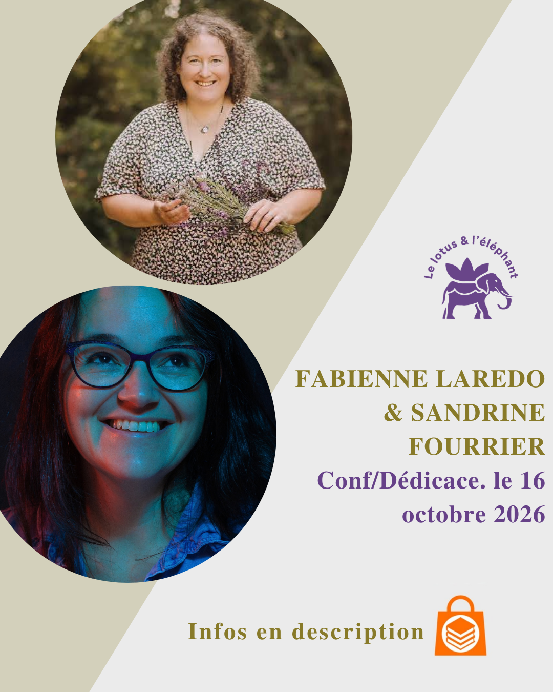 Dédicaces, conférence et cadeaux à gagner - Fabienne Laredo et Sandrine Fourrier - Espace Culturel E.LECLERC Guérande