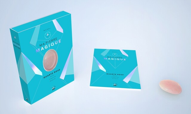 Coffret Ma pierre magique : Quartz rose - Mily Robin - Le lotus et l'éléphant