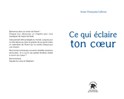 Ce qui éclaire ton coeur - Extrait 1