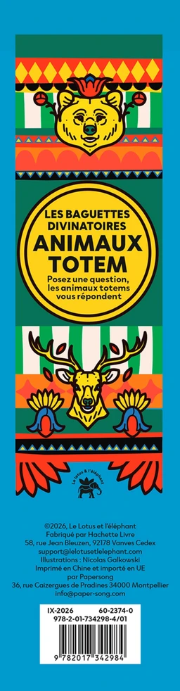 Les Baguettes divinatoires : Animaux Totems - Extrait 6